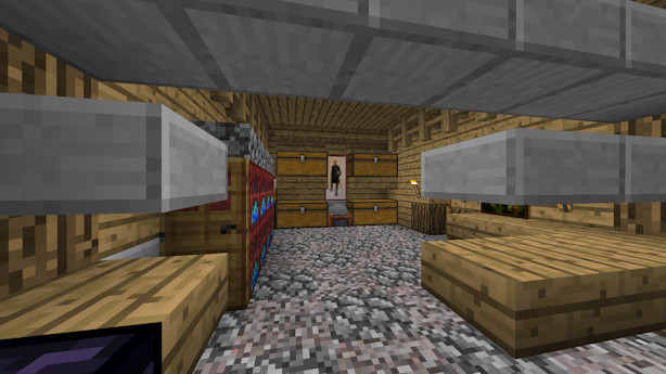 View of the kitchen