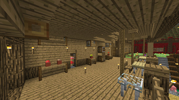 View of the hallway/balcony