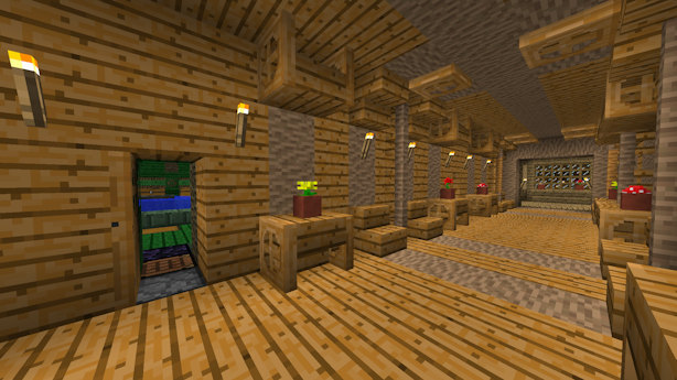 View of the hallway