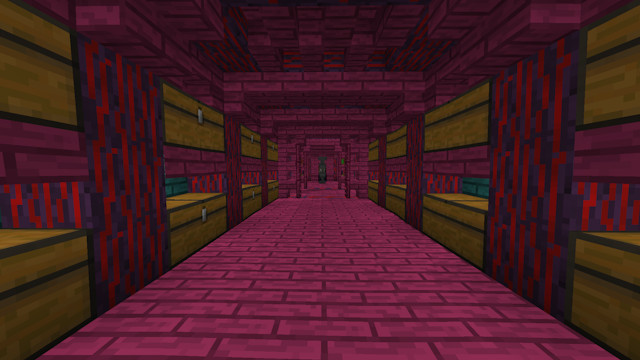 View of the ranged weapon storage