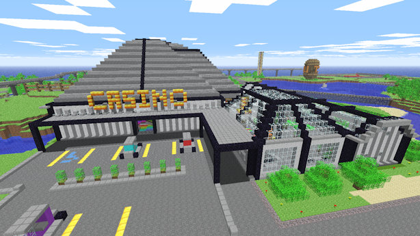 View of the casino