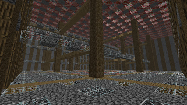 Indside of the underground area