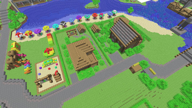 View of the housing area