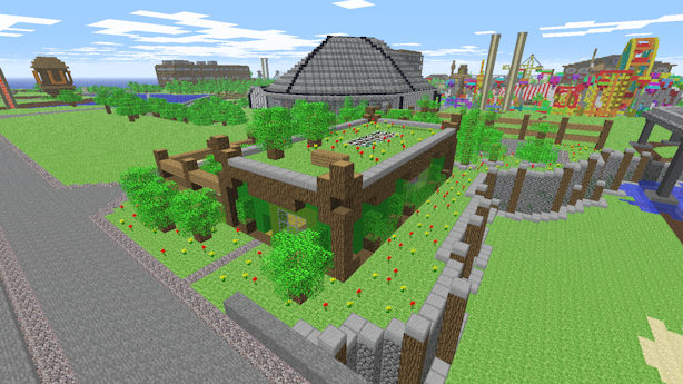 View of the gardening shop