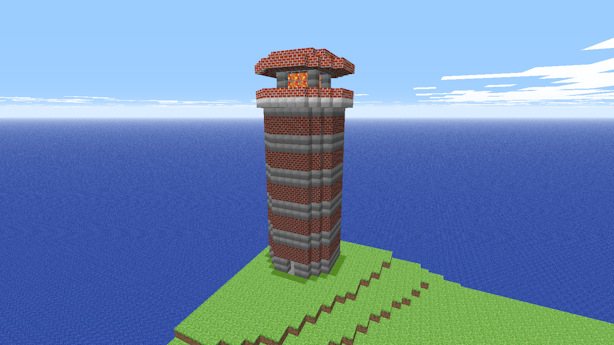 View of the lighthouse